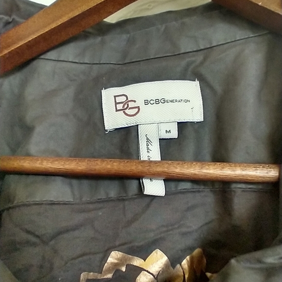 BCBG Generation Aviator Bomber Jacket. - Picture 4 of 8